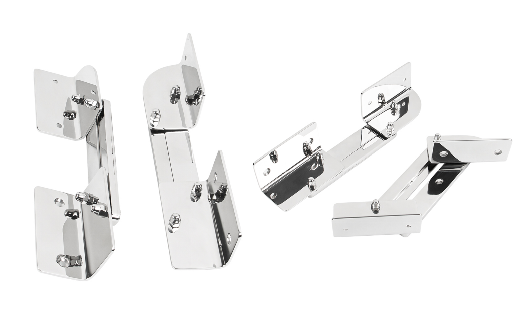 O suporte de assento em aço inoxidável 316 oferece proteção para sua viagem de navegação