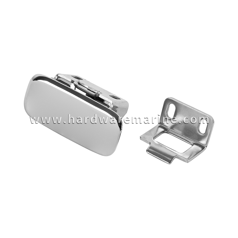 Trava de escotilha nivelada 80×36mm SS 316