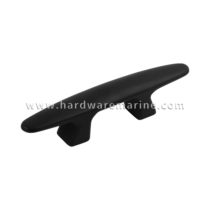 Presilha para barco marinho resistente preta fosca em aço inoxidável