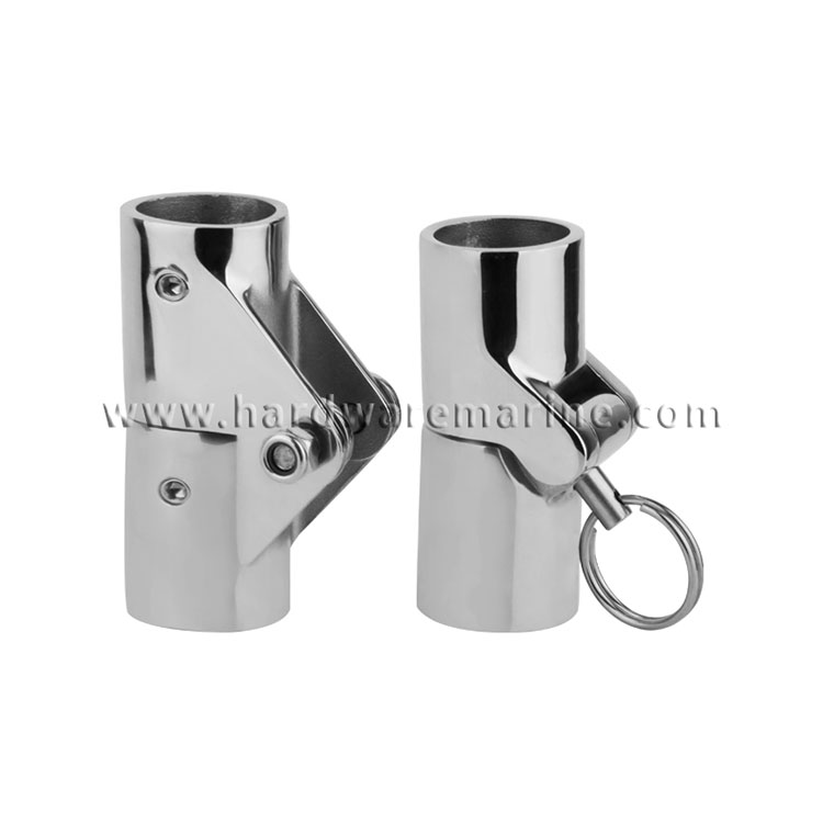 316 Marine Swivel Oint de aço inoxidável para tubos de Bimini